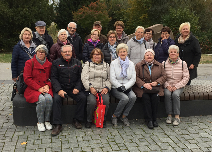 Die Reisegruppe der Frauen-Union