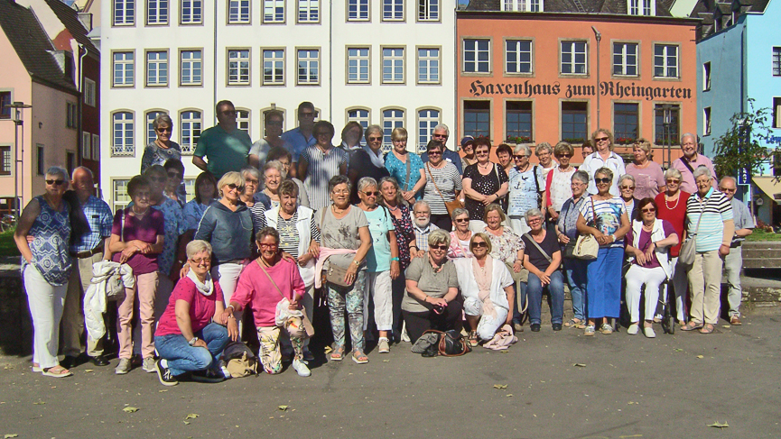 Die Gruppe der  FU SHS in Köln