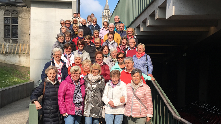 Die Gruppe der FU SHS in Flandern